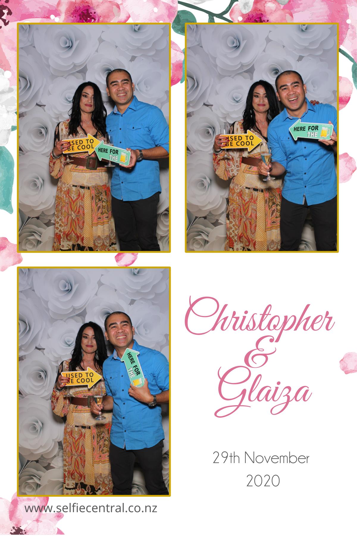 Christopher and Glaiza's Wedding | View more photos from the event at gallery.photobooth.co.nz/u/SelfieCentral/Christopher-and-Glaizas-Wedding